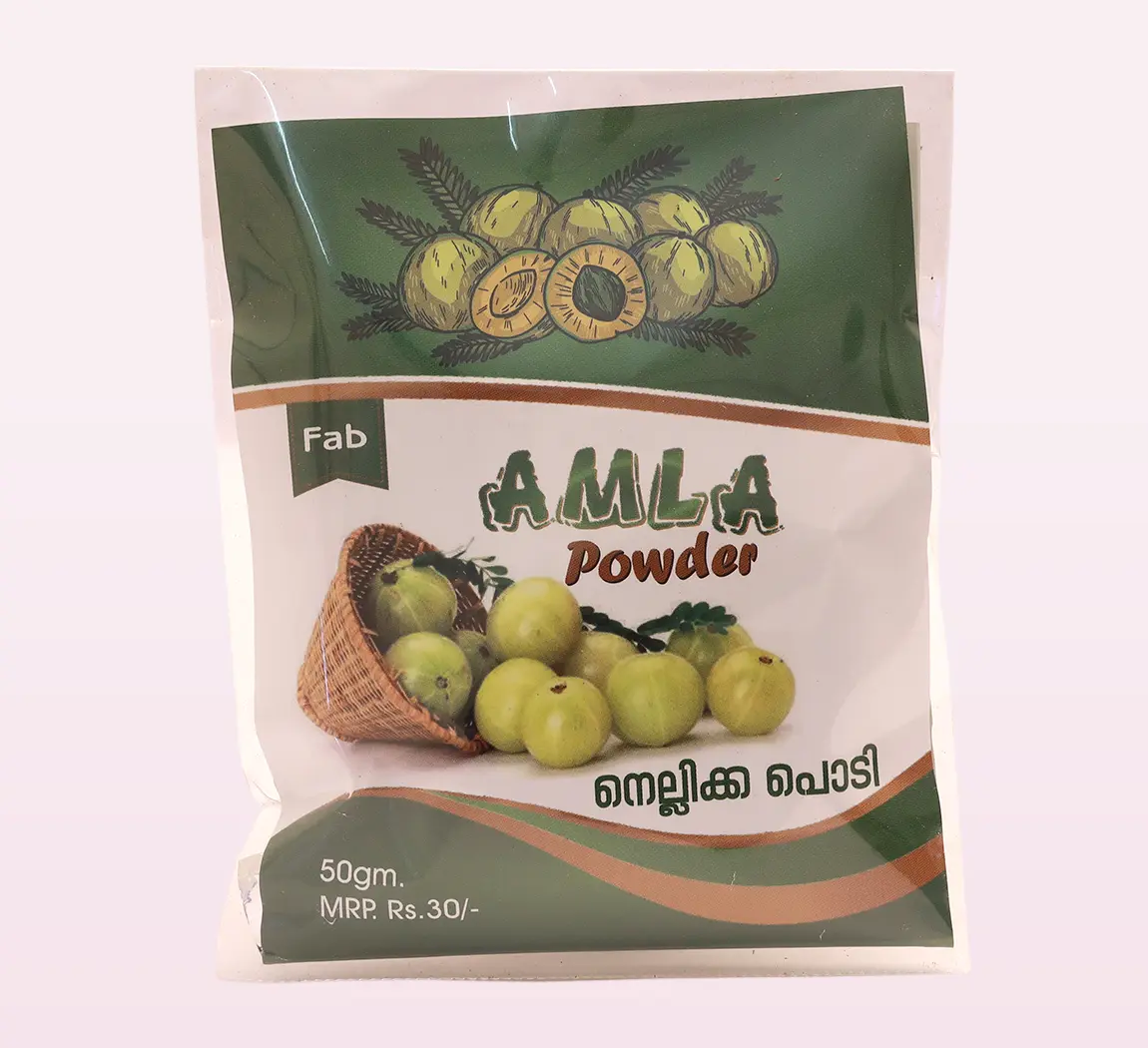 Fab Ayur Sign pure amla powder pack